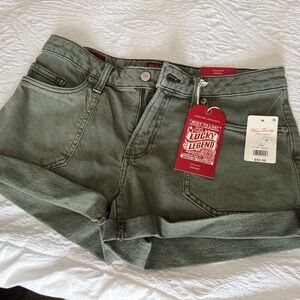 Lucky Brand Olive Jean Shorts